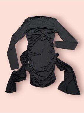 Nordstrom Lioness Glory Long Sleeve Little Black Dress
